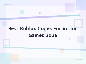 Best Roblox Codes for Action Games 2026 - Updated List & Free Rewards