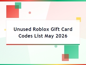 Unused Roblox Gift Card Codes List May 2026 - Free Working Codes