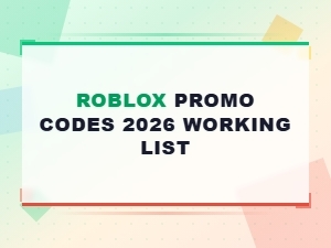 Roblox Promo Codes 2026 Working List | Latest Free Rewards