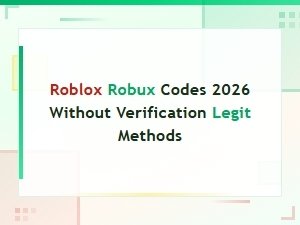 Roblox Robux Codes 2026 Without Verification – Legit Free Methods